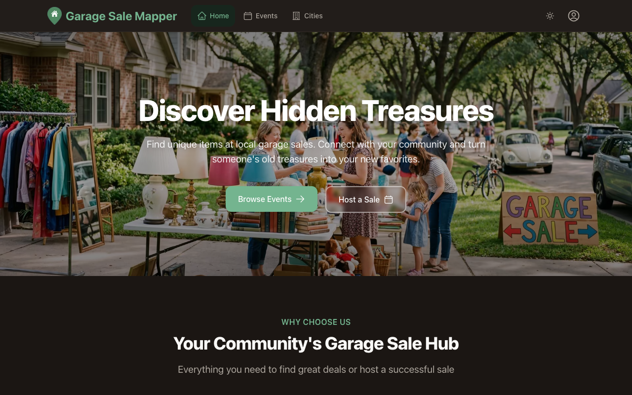 Garage Sale Mapper screenshot